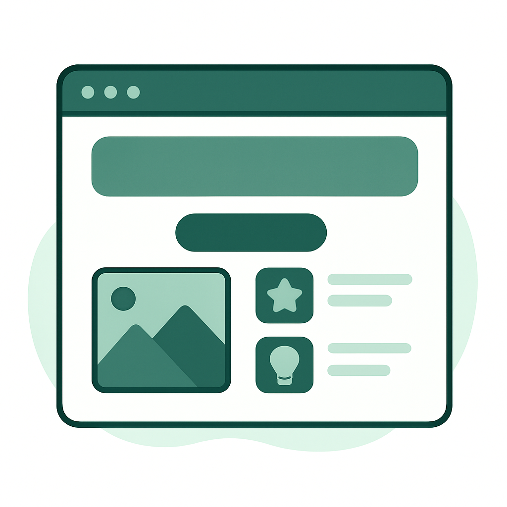 Landing page